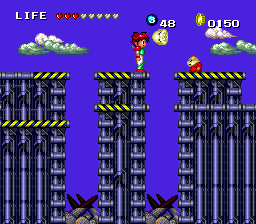 Keith Courage in Alpha Zones screenshot 3 for TurboGrafx-16